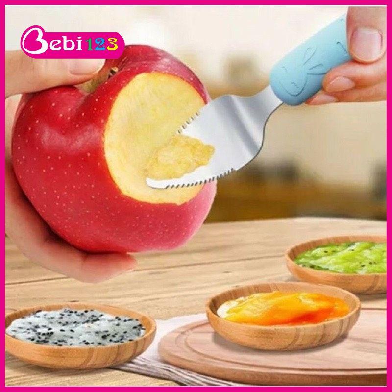 Muỗng Thìa Nạo trái cây 2 đầu cho bé ăn dặm