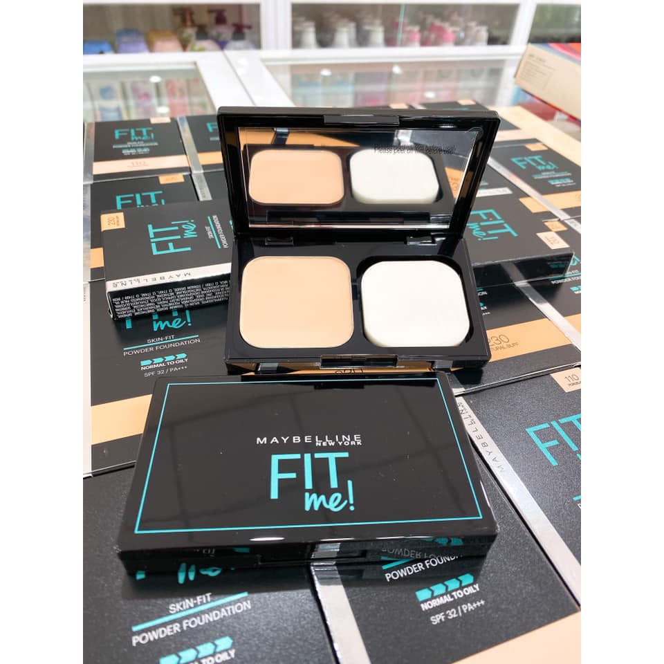 Phấn Nền Siêu Mịn Maybelline Fit Me Skin-Fit Powder Foundation 9gr