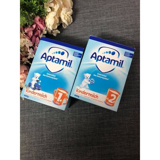 Sữa aptamil 1+ và 2+ đức mẫu mới nhất