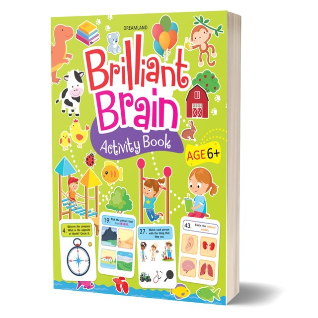 Sách - Brilliant Brain Activity Book (Age 6+) | BigBuy360 - bigbuy360.vn