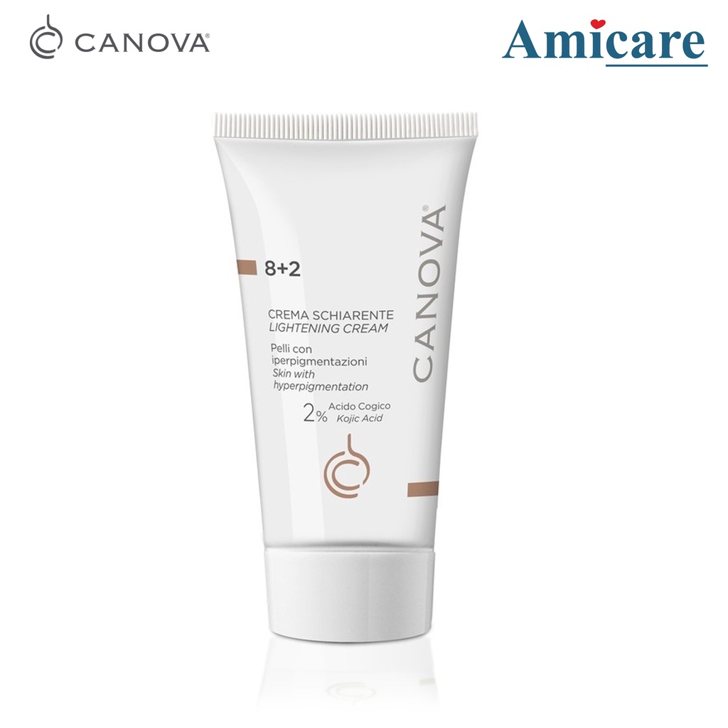 ✅  Canova Kem Làm Mờ Nám, Sáng Da Ngày/ Đêm 8+2 - LIGHTENING CREAM 50ml