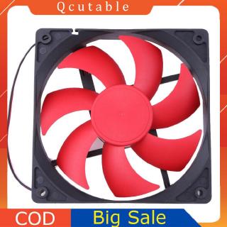 Quạt tản nhiệt 2 chấu kích thước 120x120x25mm tốc độ 1800RPM nặng 100g dùng trong máy tính bàn