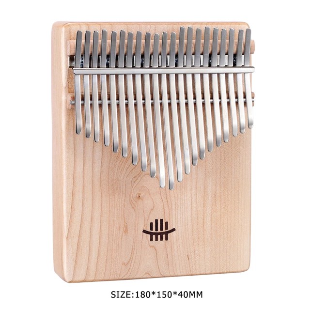 Đàn kalimba 21 phím HLURU Tặng búa chỉnh âm âm vang phím chuẩn