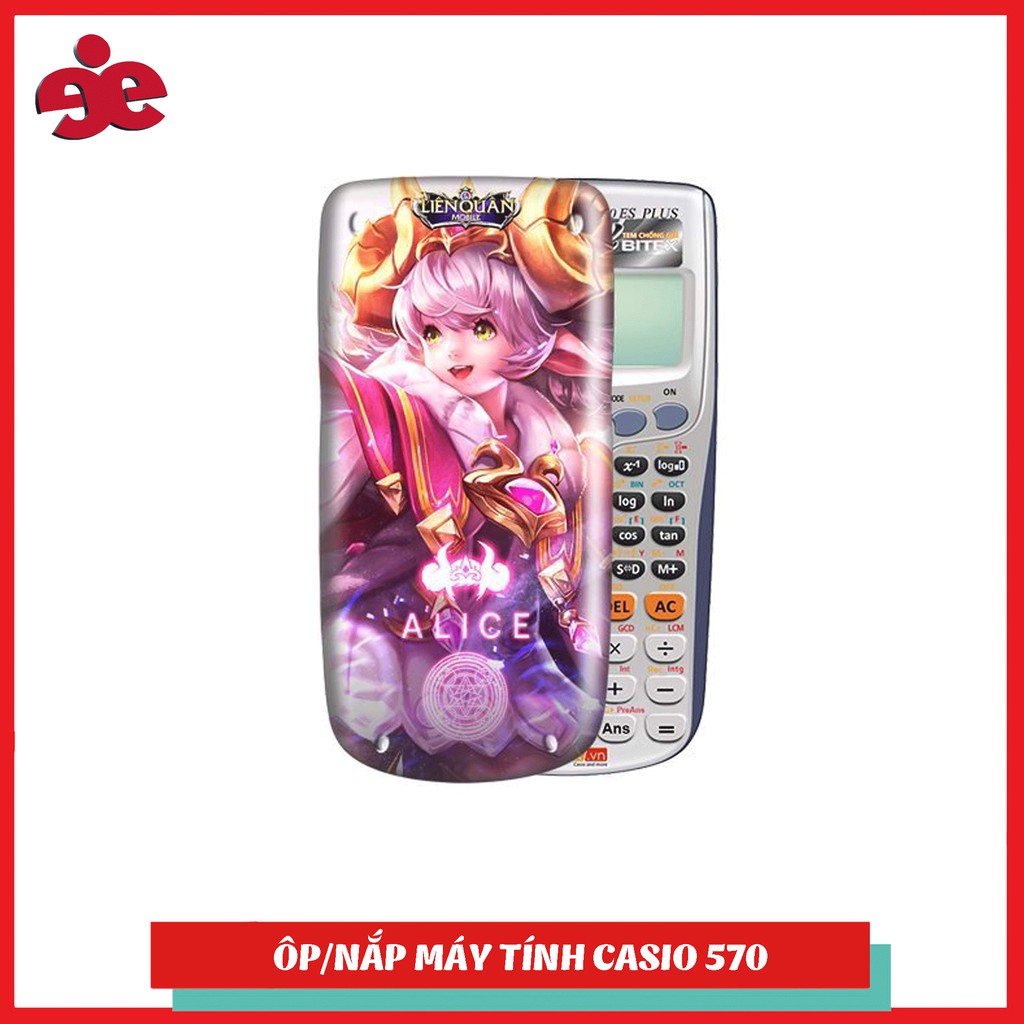 Nắp/ Ốp máy tính Casio/Vinacal Liên Quân 001