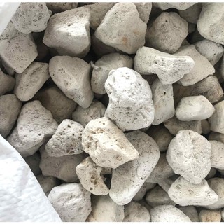 1Kg Đá Lông Vũ (Nham Thạch Trắng) size 1-2cm Lọc Nước Bể Cá