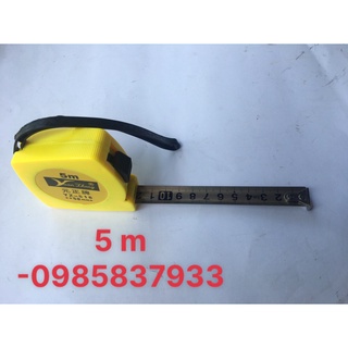 Thước dây 5m dây sợi thủy tinh dùng để đo các kích thước đơn giản hiệu quả