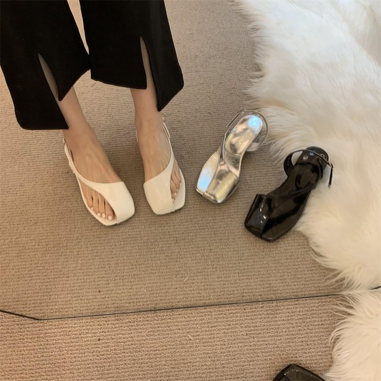 Xăng đan Mũi Vuông Thời Trang Dành Cho Nữ