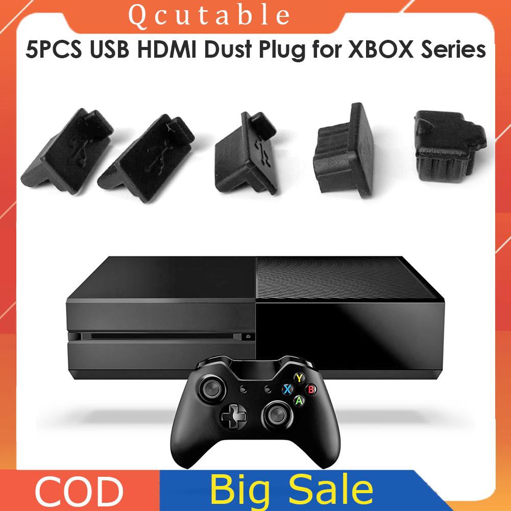 Set 5 Nắp Đậy Chống Bụi Cho Máy Chơi Game Cầm Tay Xbox Series S X