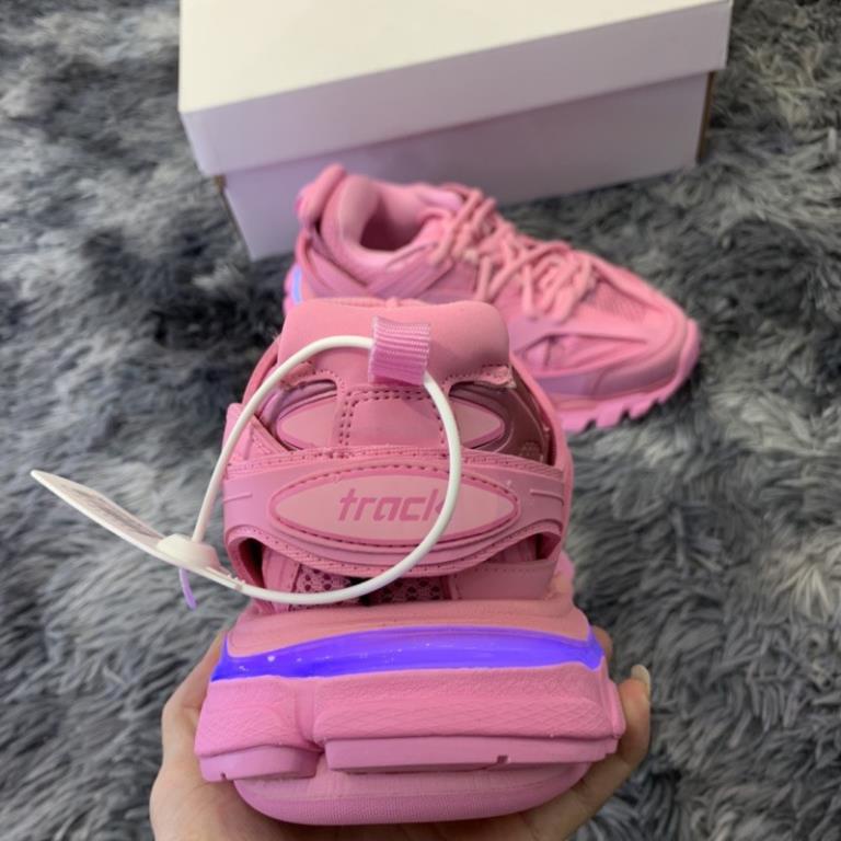 Giầy thể thao Balen Track LED pink