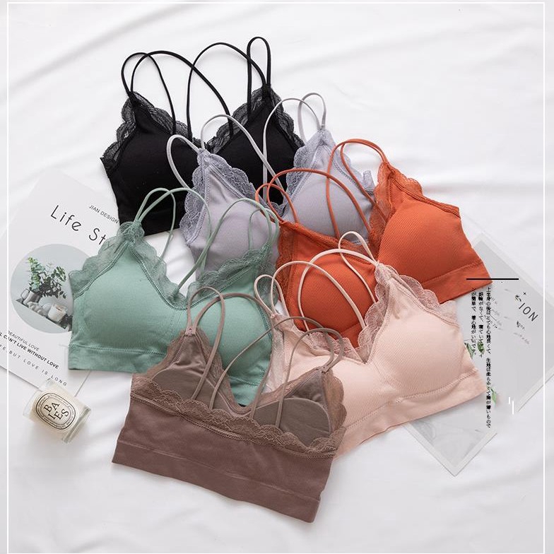 Áo ngực dây chéo sau lưng quyến rũ cho nữ