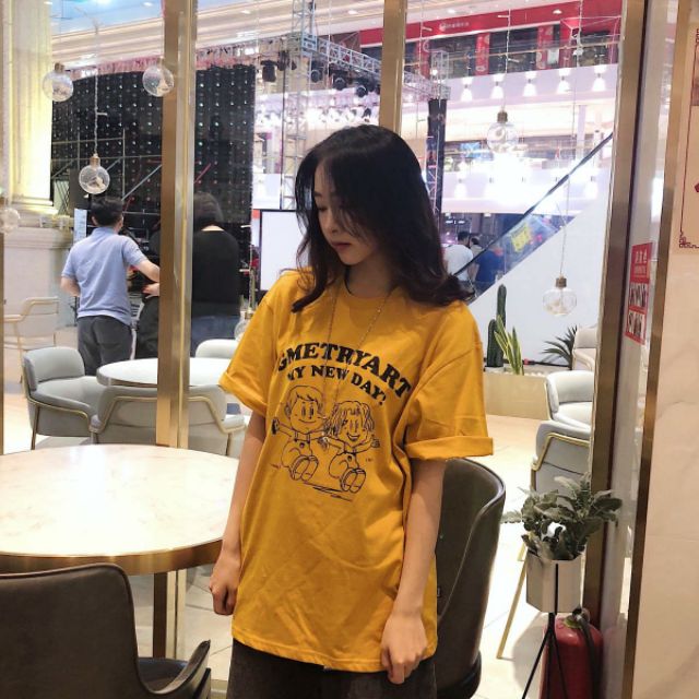 Áo thun tay lỡ Unisex My New Day
