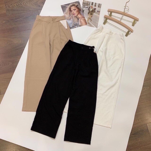 Quần đũi 313 FM Style dáng suông lưng chun sau thoáng mát phù hợp đi làm đi học dễ phối đồ  I Fm Style Online  220315504