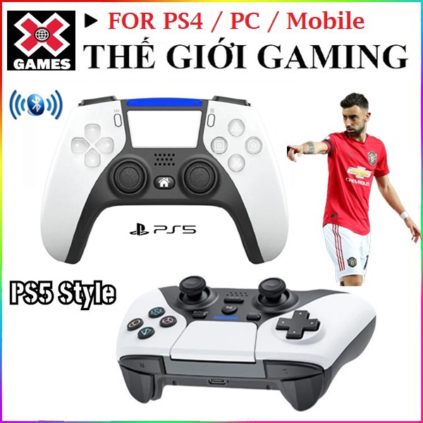 ✊Hà Nội✊Máy chơi game cầm tay 4 nút PS4/PS5 Hỗ Trợ Chơi Game PS/PC/FC Compact/Smart TV/Ipad/Mobile/IOS