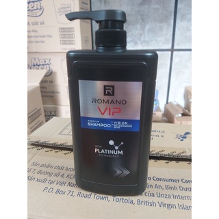 Dầu gội (sữa tắm) cao cấp Romano Vip 650g