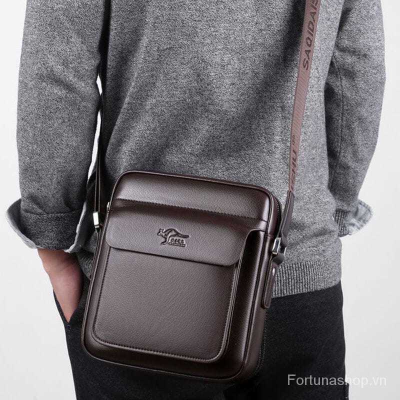 Túi Da Đeo Chéo Thời Trang Công Sở Cho Nam 2021 | BigBuy360 - bigbuy360.vn