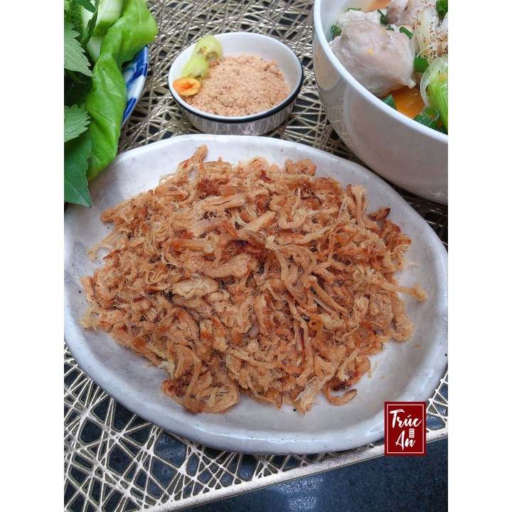 Chà Bông Heo Nguyên Vị Truyền Thống - Loại hảo hạng giã tay nguyên thớ thịt, vị ngon như vị chà bông ngày xưa.