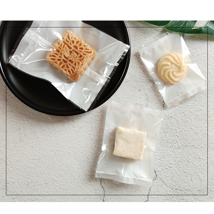 Set 100 Túi Đựng Bánh Quy Xinh Xắn