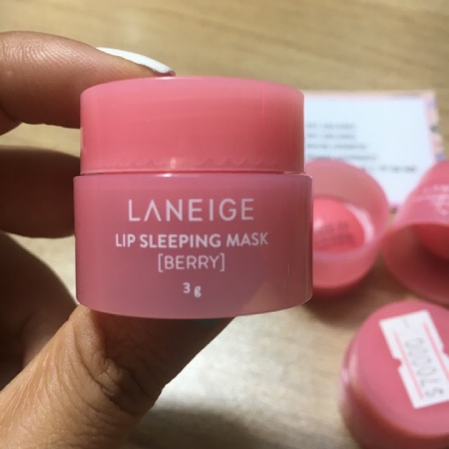 (Bao bì mới 2020)Mặt nạ ngủ môi minisize Laneige Lip Sleeping Mask 3g