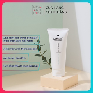 Sữa rửa mặt cho da dầu và mụn Sakura Purifying Cleanser