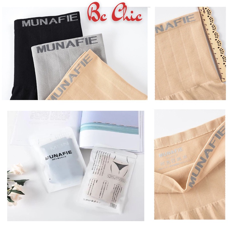Quần đùi gen bụng xuất nhật munafie G 532 BC_CHIC LINGERIE