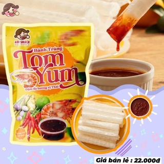 Bánh tráng sốt tomyum abi - abi snack