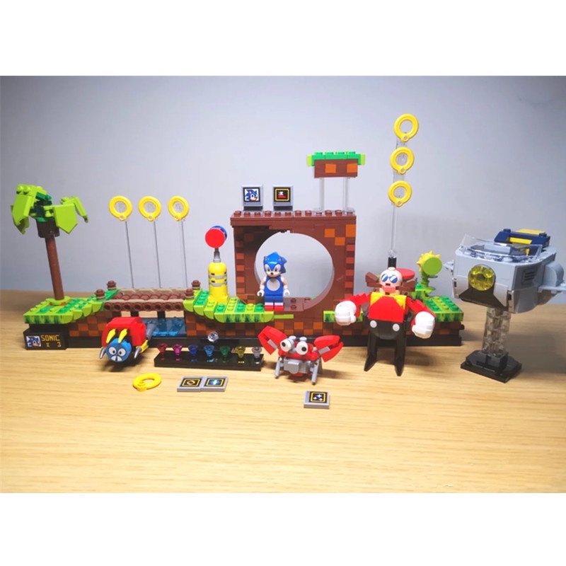 Đồ chơi lắp ráp mô hình Sonic Boy 29005 tròn chơi nhím siêu tốc sonic