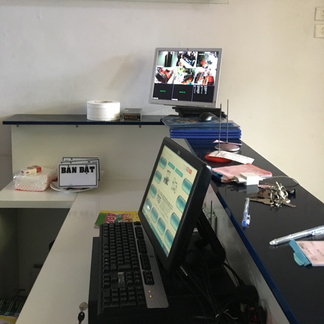 🌎 Bộ Máy Tính Tiền Màn Hình Cảm Ứng Hp Nhật Bản Model HPl 5006tm 🌟