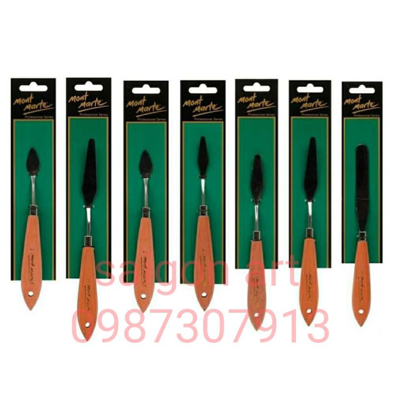 BAY VẼ, BAY LẤY MÀU, VÍT MÀU CHUYÊN NGHIỆP MONT MARTE (LẺ) 2,4,6,10,11,15,17
