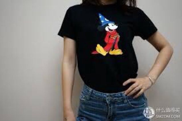 Áo phông / Áo thun nữ Uniqlo hình Mickey