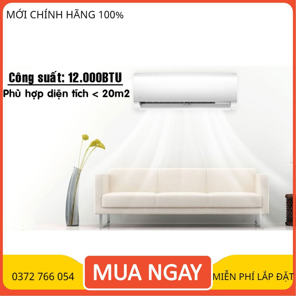 Điều hòa Midea 12.000BTU 1 chiều MSMA1-13CRN1