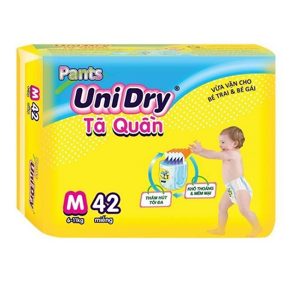 Tã Quần Unidry Pants M42 ( 6kg-11kg )