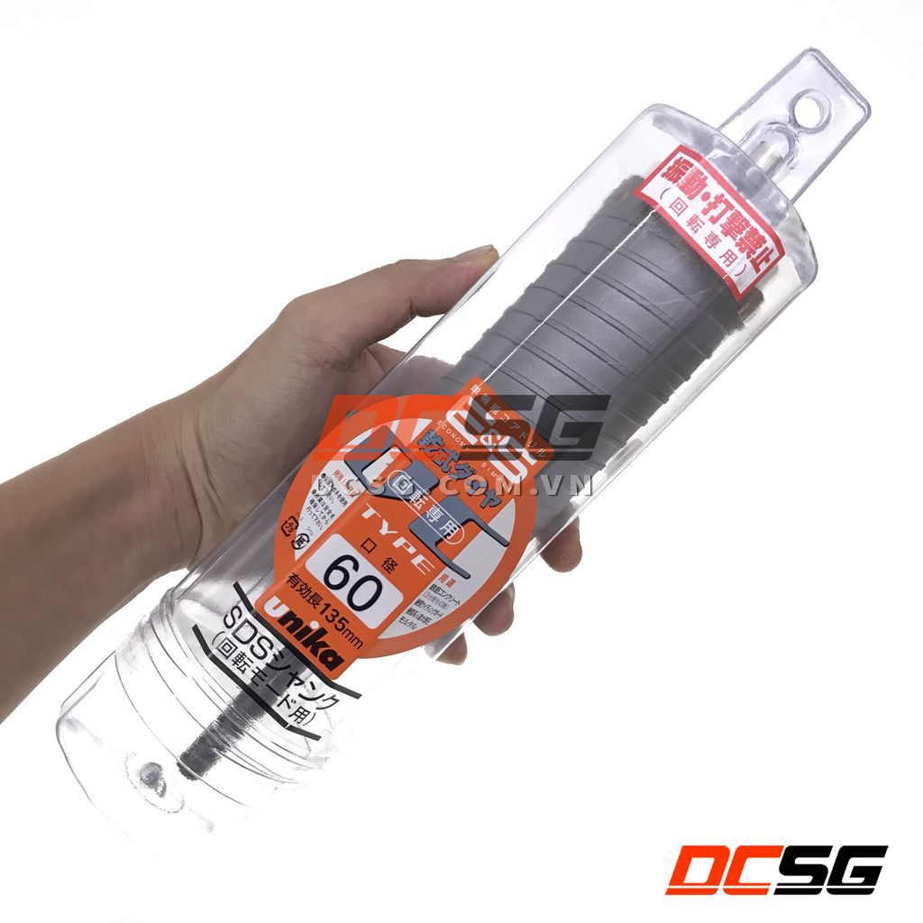 Mũi khoan rút lõi bê tông UNIKA ES-D50-55-60-65MM | DCSG