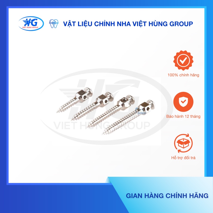 Minivis Chỉnh Nha SINO Giúp Hỗ Trợ Niềng Răng - VIỆT HÙNG GROUP