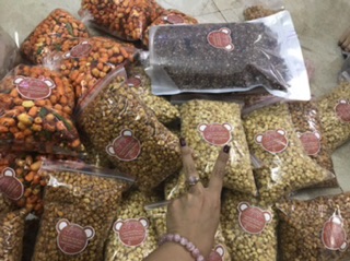 100gr ngô giòn xóc mắm cay