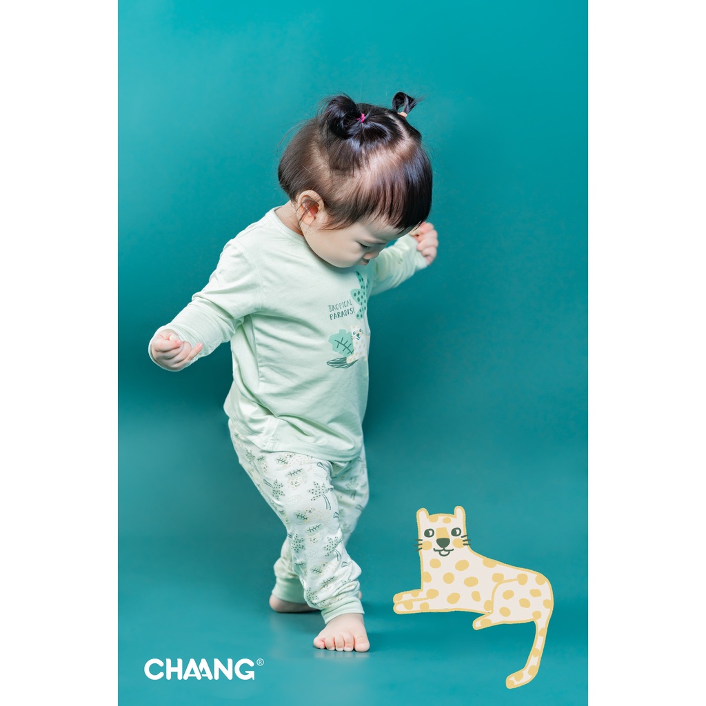 Bộ Dài Tay Cài Vai Cho Bé Dưới 5 Tuổi