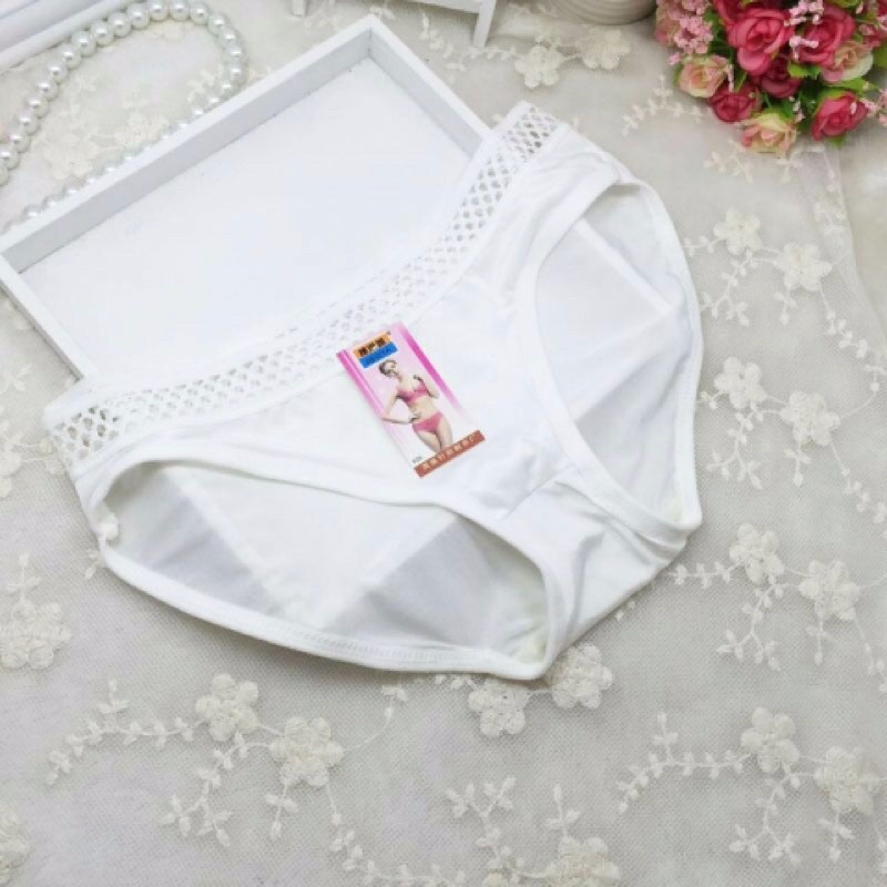 Quần chip bé gái cotton kháng khuẩn ngừa viêm nhiễm quần lót cho bé gái 7 10 18 tuổi dáng tam giác QC-01