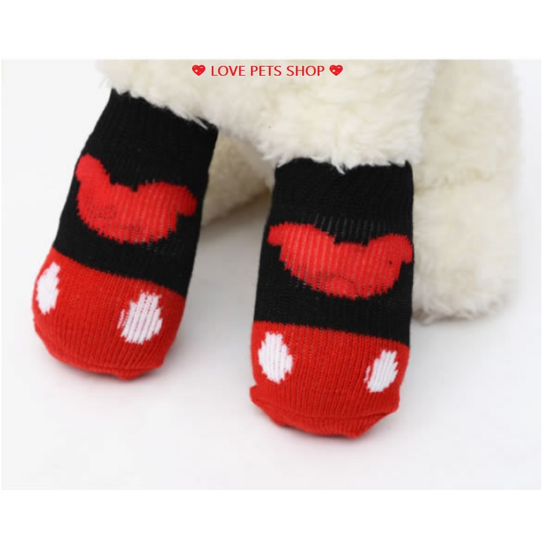 Tất vớ chân cho Chó Mèo  - Love Pets Shop