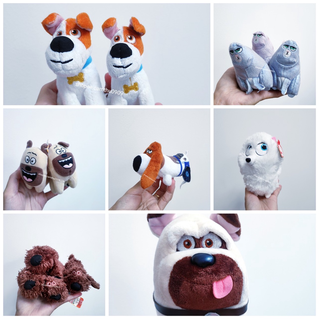 Gấu bông hoạt hình đẳng cấp thú cưng LIFE OF PETS đáng yêu_ đồ chơi trẻ em , gấu bông quà tặng