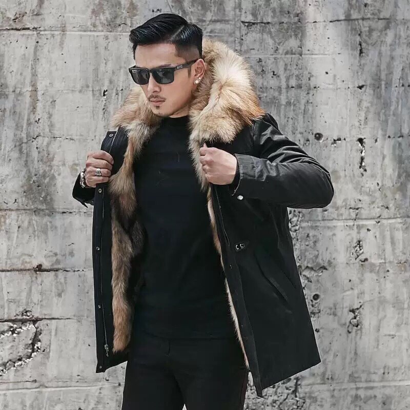 Áo khoác kaki nam lót lông cực ấm cho mùa đông giá rét , thời trang phong cách lịch lãm