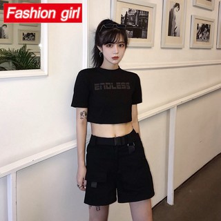 Áo Thun Lửng Tay Lỡ Thời Trang Dành Cho Nữ
