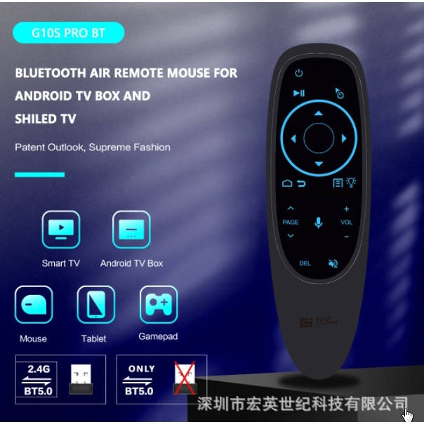 Điều khiển chuột bay G10s Pro BT