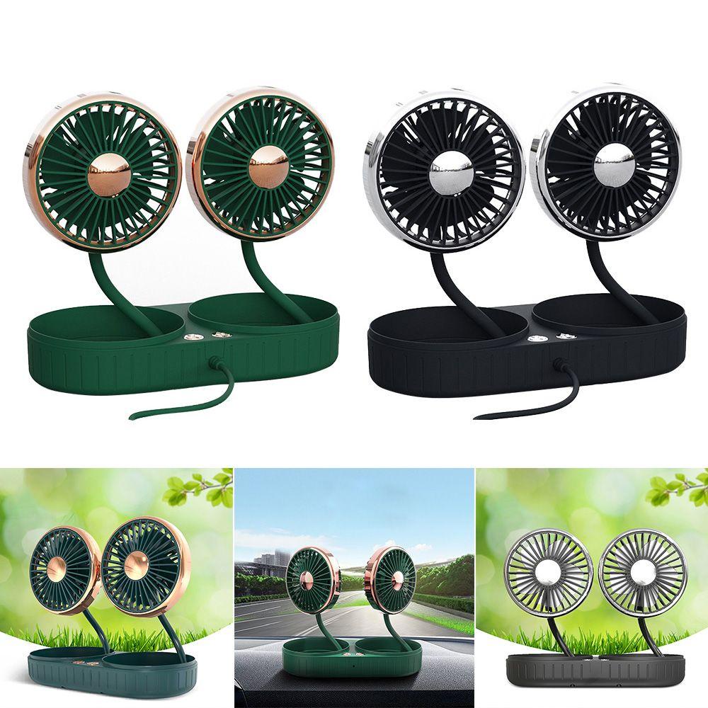 Quạt Làm Mát Cổ Ngỗng Linh Hoạt Ba Tốc Độ Điều Chỉnh Được Cho Xe Hơi