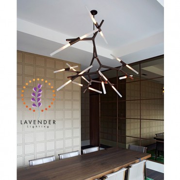 Đèn chùm thả cành nhiều thanh dài TH156