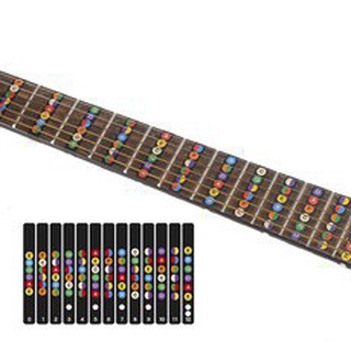 Miếng Dán Trang Trí Đánh Dấu Nốt Trên Phím Đàn Guitar