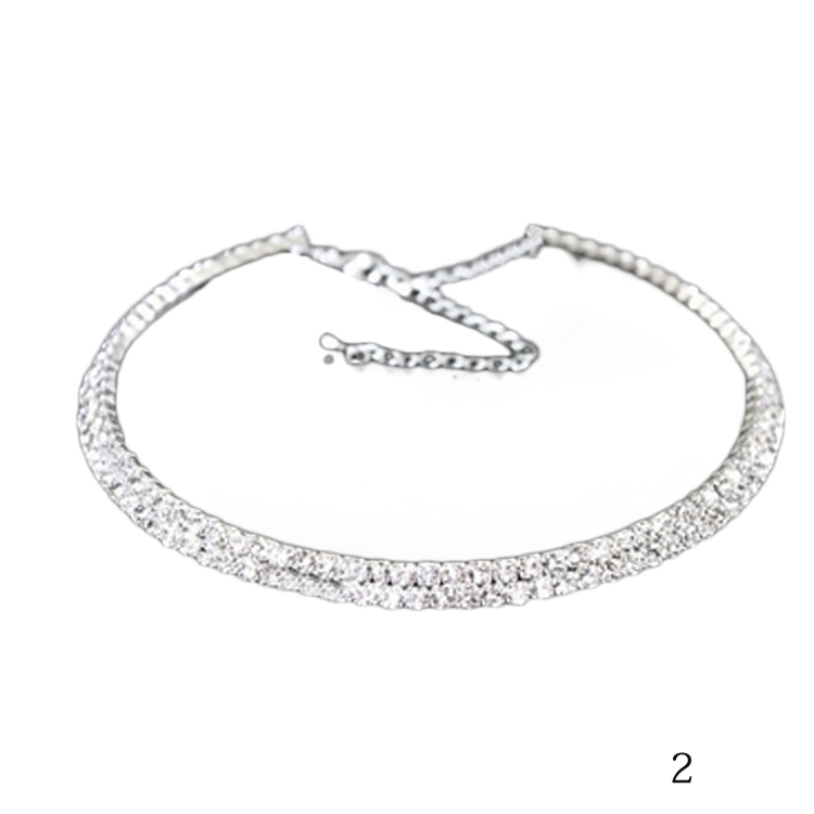 Vòng Cổ Choker Đính Đá Lấp Lánh Thời Trang