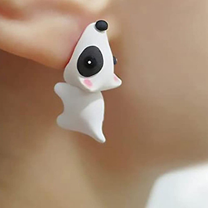 Set 2 Khuyên Tai Hình Khủng Long Dễ Thương Độc Đáo