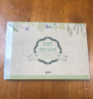 Compo 5 cuốn phiếu ship hàng