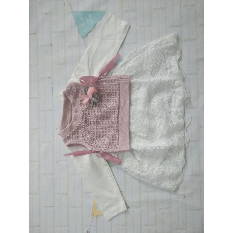SET ÁO VÁY THU ĐÔNG CỰC DỄ THƯƠNG CHO BÉ