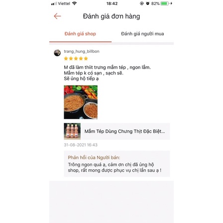 Mắm tép dùng trưng thịt sáu linh ba làng loại đặc biệt 400g