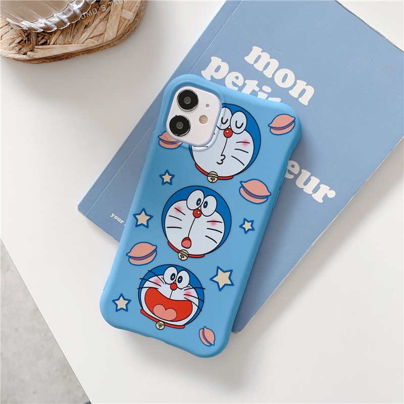 Ốp điện thoại silicon mềm eo mỏng in hình doraemon cho iPhone 12 Mini 12 Pro Max 11 Pro Max Xs Max X Xr 6 6S 7 8 Plus | BigBuy360 - bigbuy360.vn